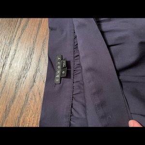 Theory button wrap skirt size 0